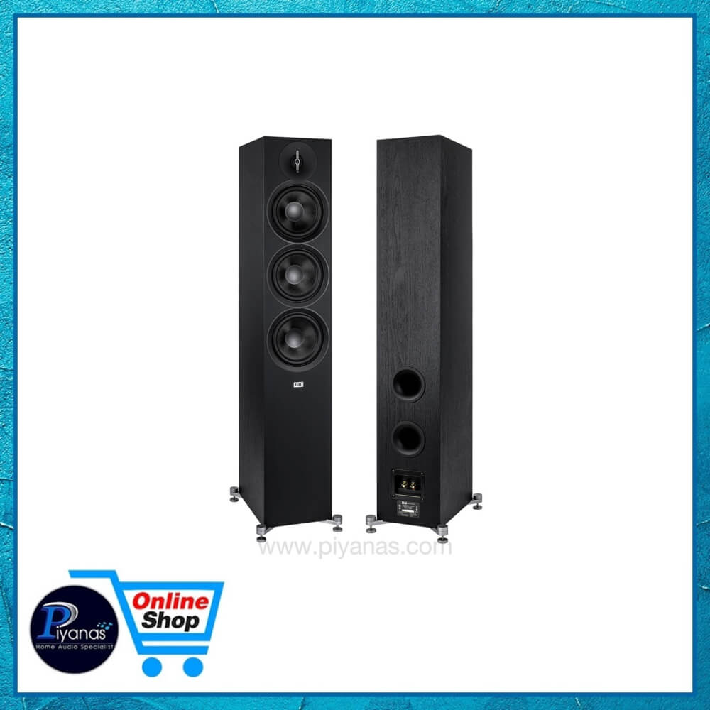 ลำโพงตั้งพื้น ELAC : DEBUT 3.0 / F-6.3 (สีดำ)